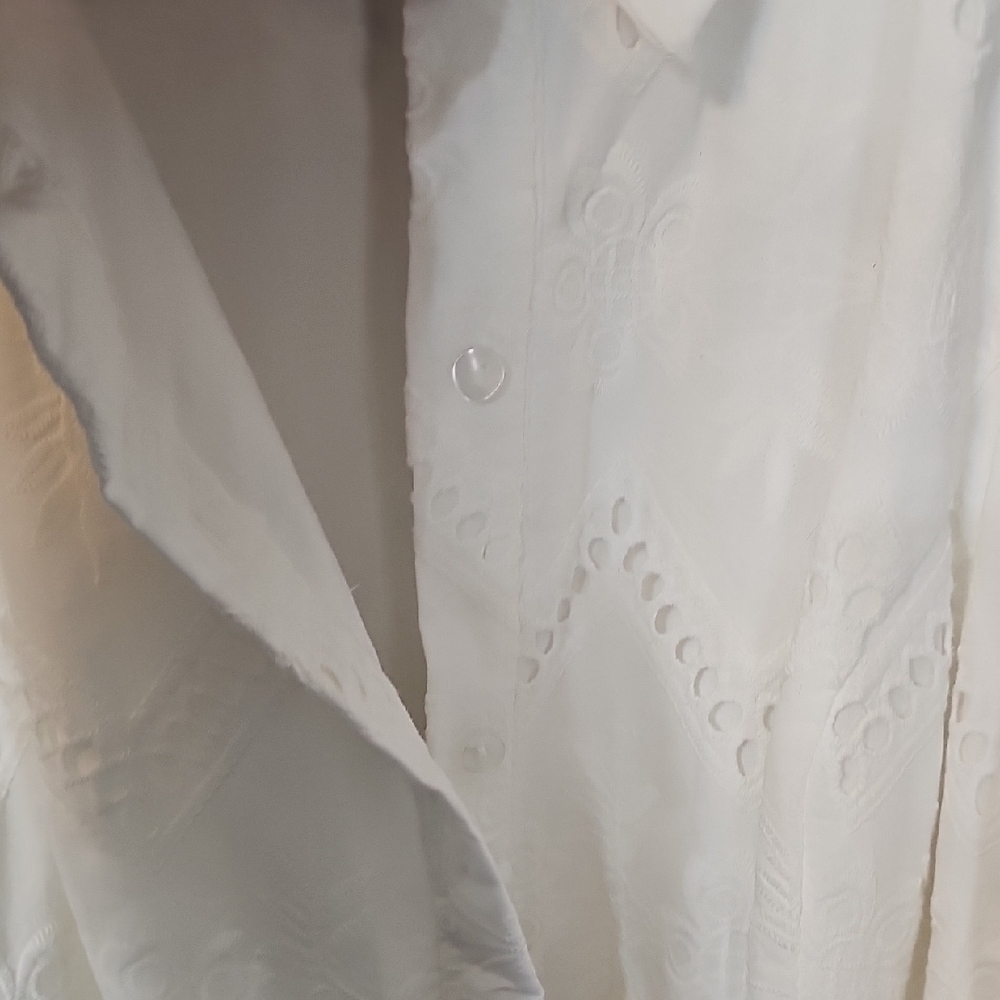 Vince Camuto White Lace Mini Dress - Picture 5 of 11